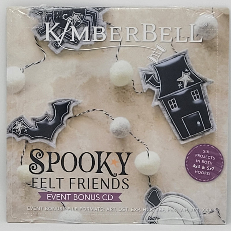 Kimberbell Spooky Felt Friends Embroidery CD