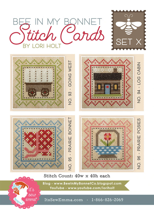 Stitch Card Set X