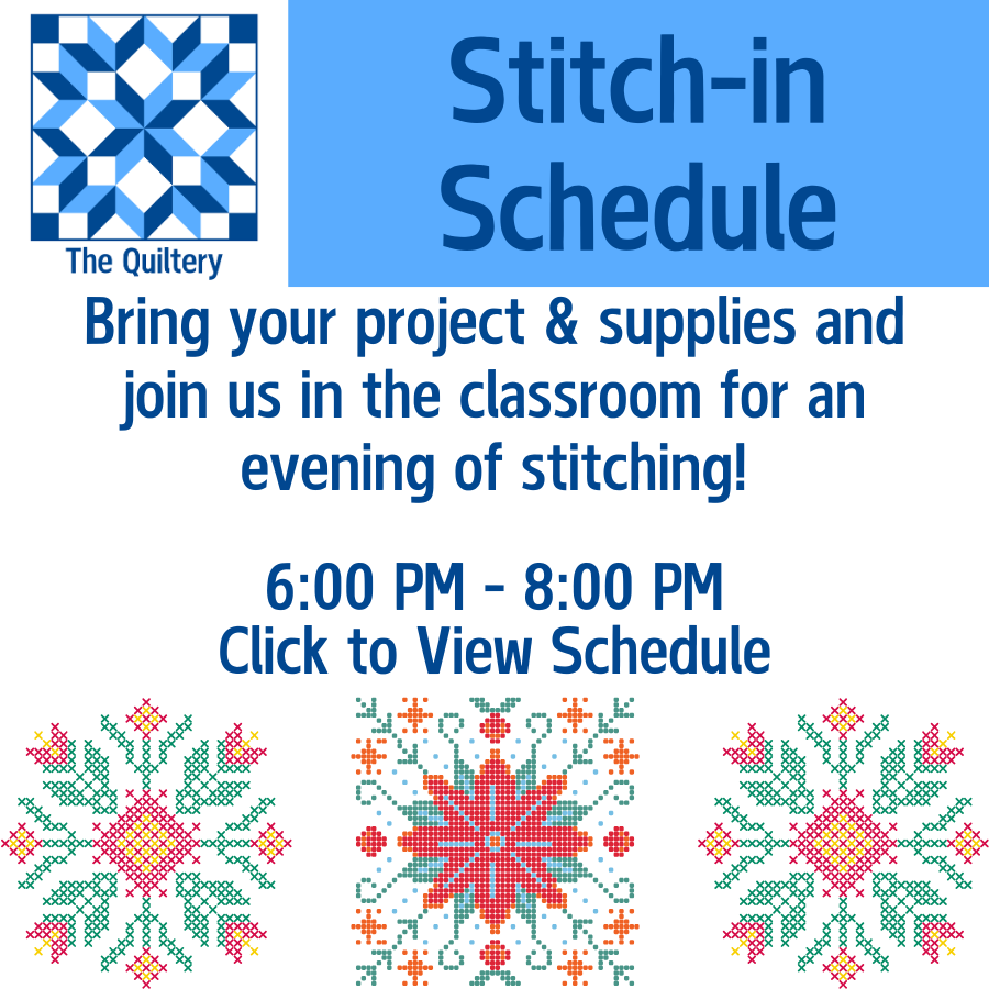 Stitch-in Schedule