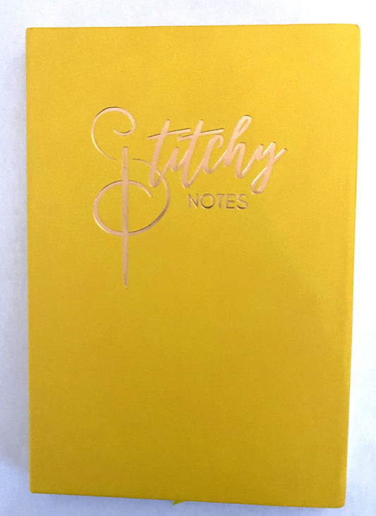 Stitchy Notes Notebook Yellow