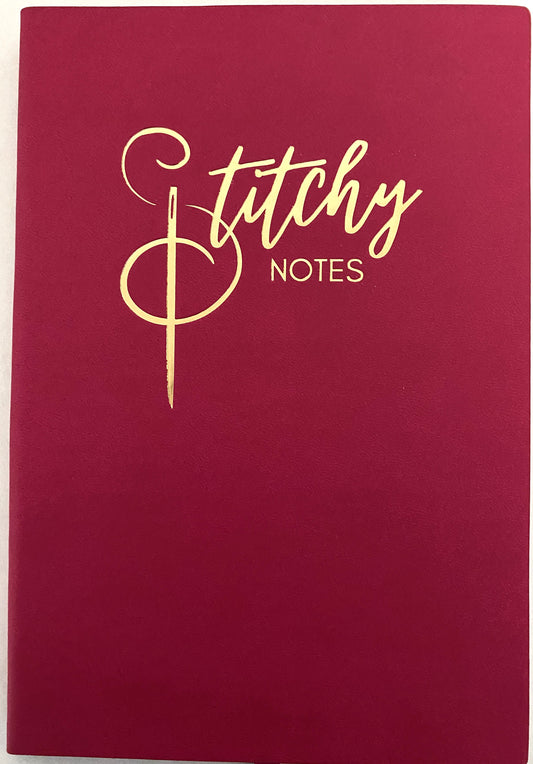 Stitchy Notes Notebook Pink