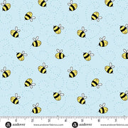 Sunny Honey Buzzy Bees Blue