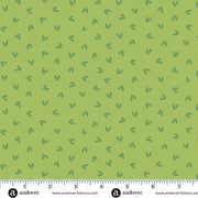 Sunny Honey Hearts Aflutter Green