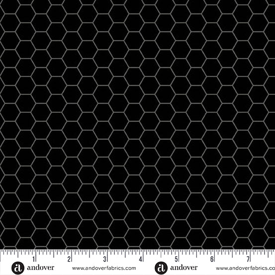Sunny Honey Honeycomb Black