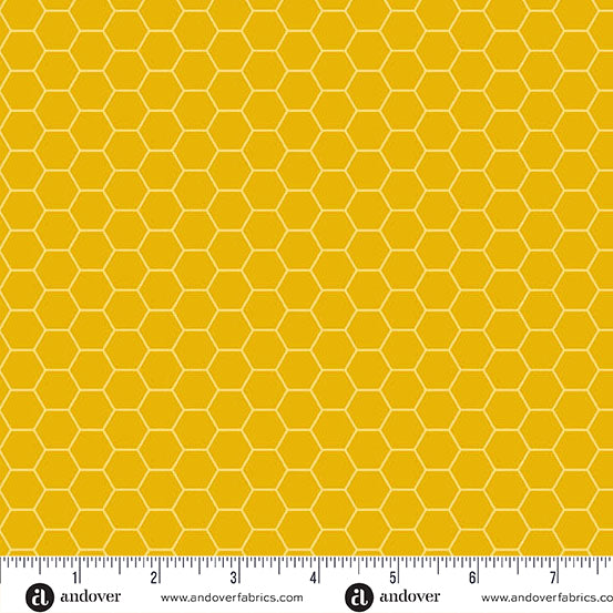 Sunny Honey Honeycomb Dark Yellow