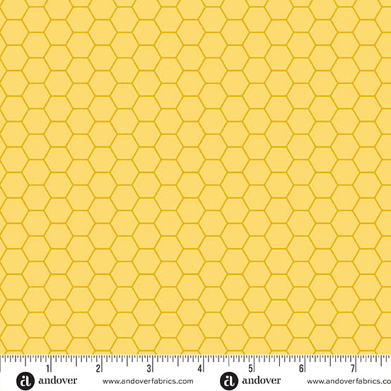 Sunny Honey Honeycomb Yellow