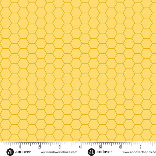 Sunny Honey Honeycomb Yellow