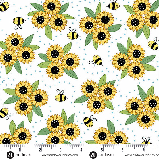 Sunny Honey Sunny Bouquet White