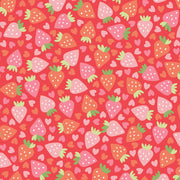 SWEET SHOPPE STRAWBERRIES AND HEARTS RED