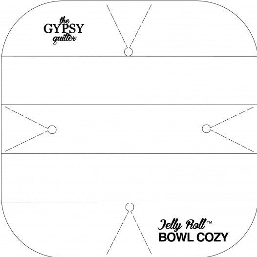 Jelly Roll Bowl Cozy Template - TGQ051
