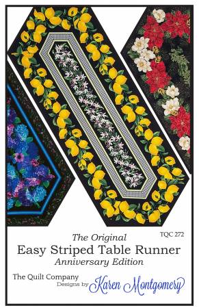 Easy Striped Table Runner - TQC272