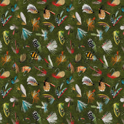 Cabin Rules Fly Fishing Lures Hunter