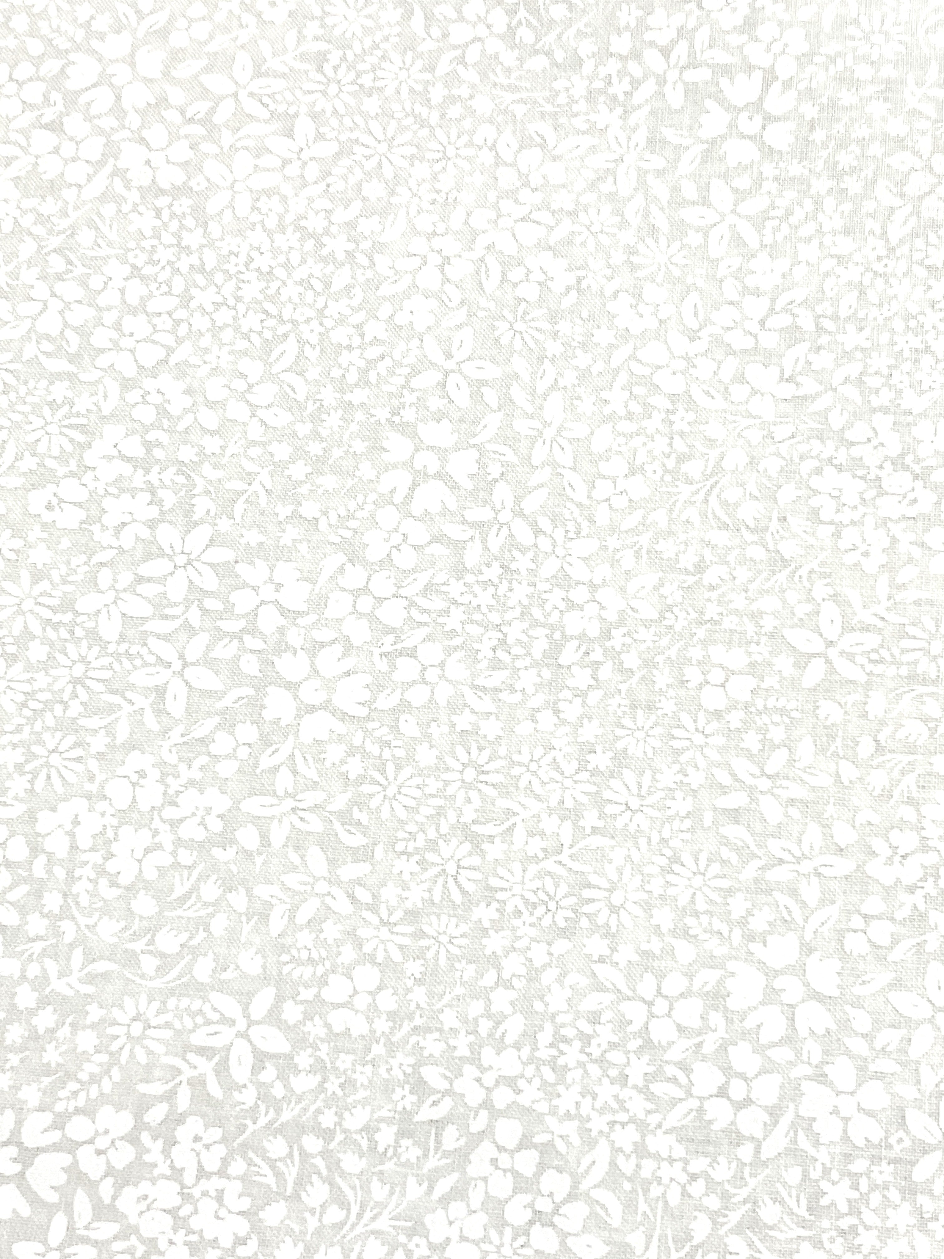 Whiteout Mini Florals White