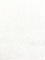 Whiteout Swirl Texture White