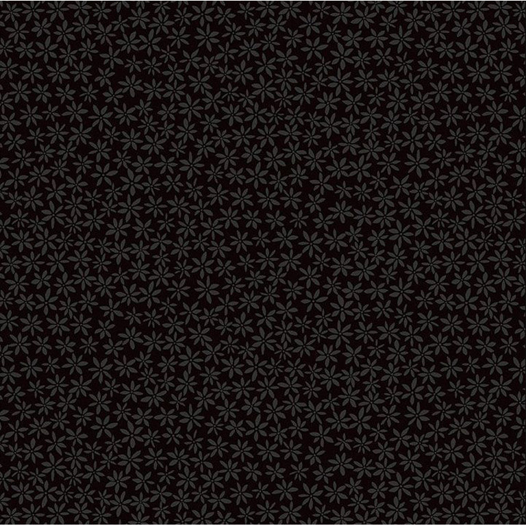 Tiny Florals Black
