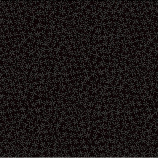 Tiny Florals Black
