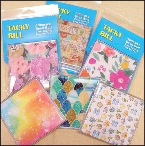 Tacky Bill Adhesive Bead Bed