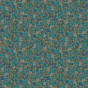 Nature Packed Flowers & Dots Green