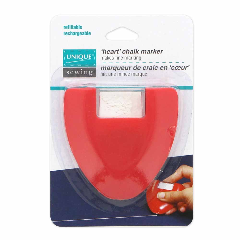 UNIQUE Heart Chalk Marker White