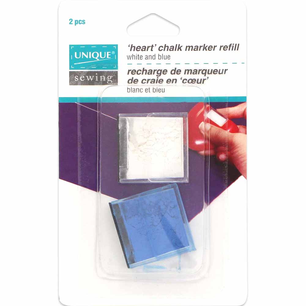 UNIQUE Heart Marker Refill Blue & White