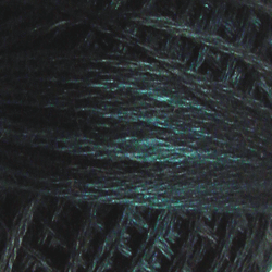 Valdani Pearl Cotton Size 8 Blackened Teal (H203)
