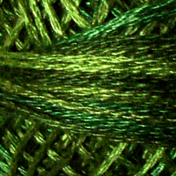 Valdani Pearl Cotton Size 8 Green Pastures (O526)