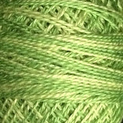 Valdani Pearl Cotton Size 12 Spring Greens (O19)
