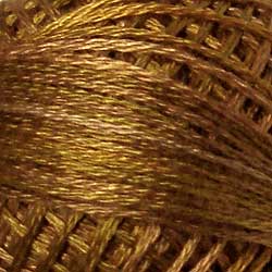 Valdani Pearl Cotton Size 8 Tarnished Gold (P5)