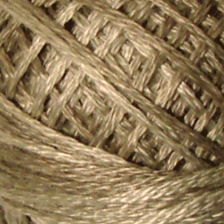 Valdani Pearl Cotton Size 12 Tea Dyed Stone (O178)