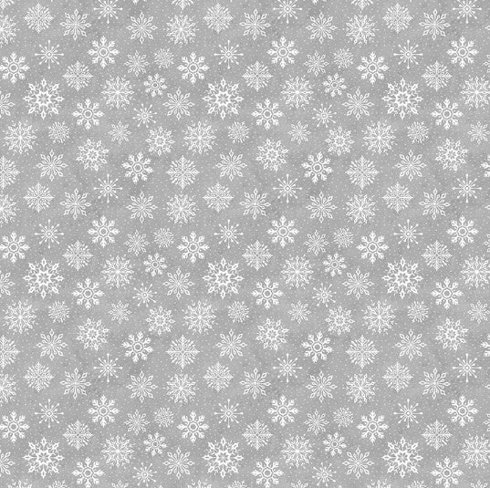 FQ Snowflakes Gray - 32080-910