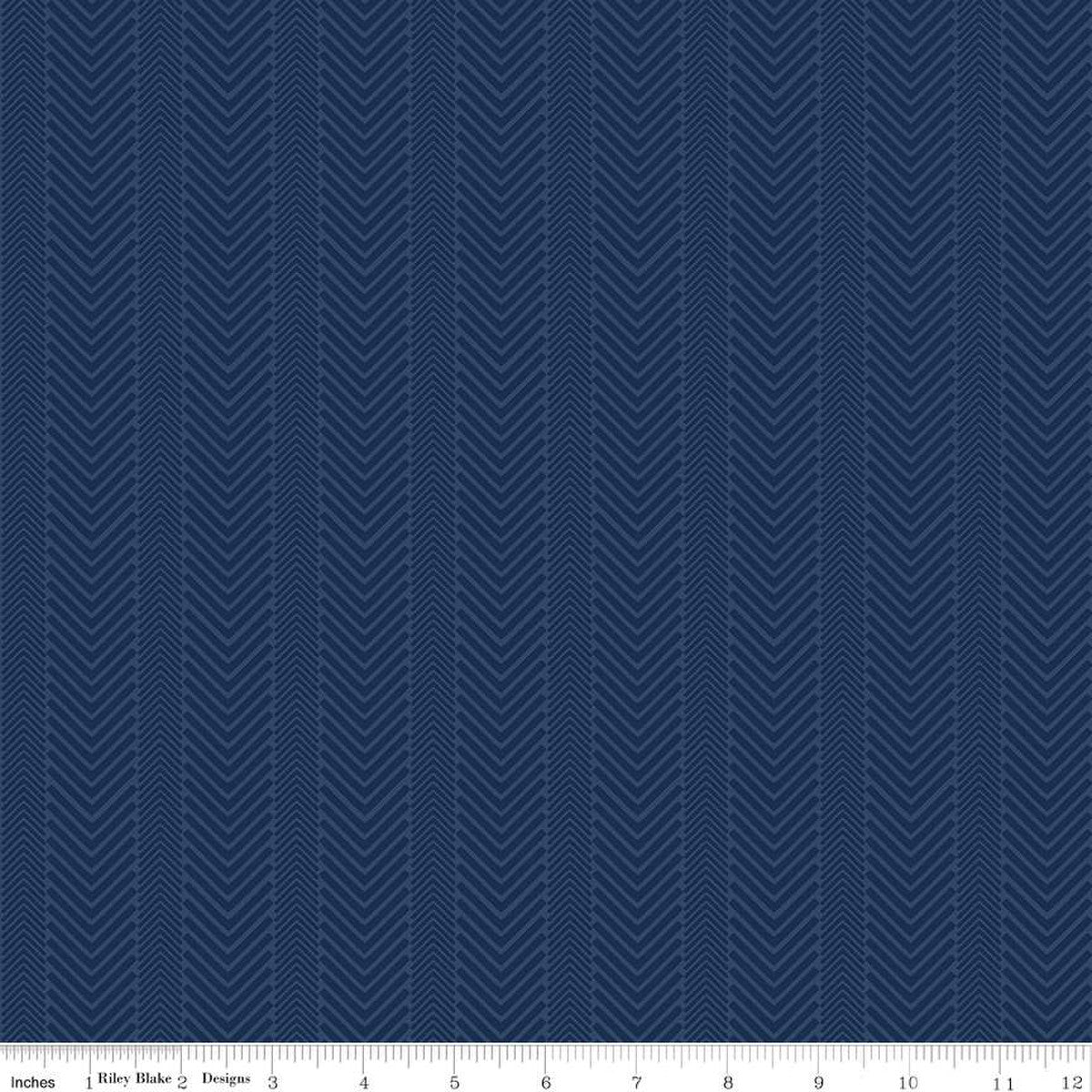 Wake at the Lake Herringbone Navy