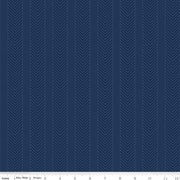 Wake at the Lake Herringbone Navy
