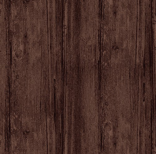 Washed Wood 108" Flannel Espresso
