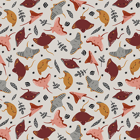 Novelty Fabric Water Babies 90