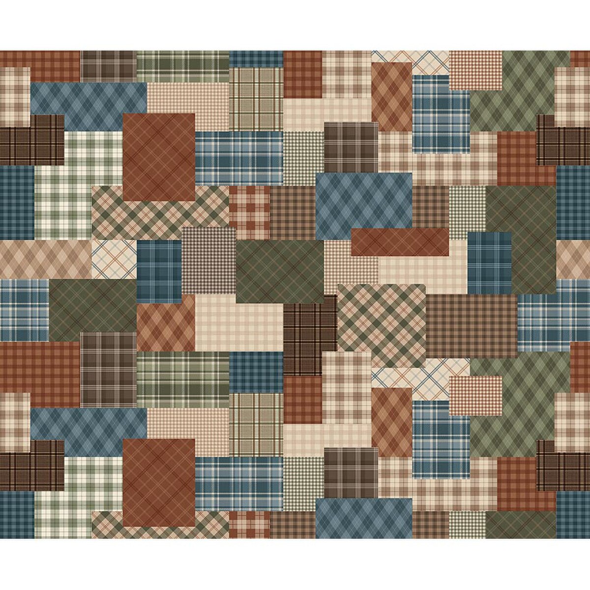 Whispering Pines Plaid Cheater Print Multi