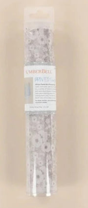 KB White Petal Translucent Printed Vinyl
