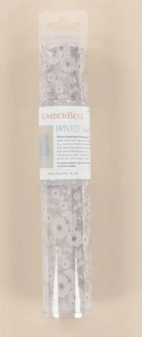 KB White Petal Translucent Printed Vinyl