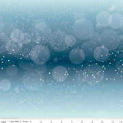 Wide Back Winter Magic Flurries Blue