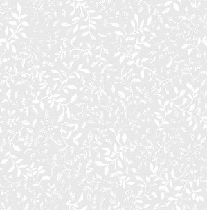 Viney Leaf, Wide Back White on White