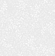 Viney Leaf, Wide Back White on White