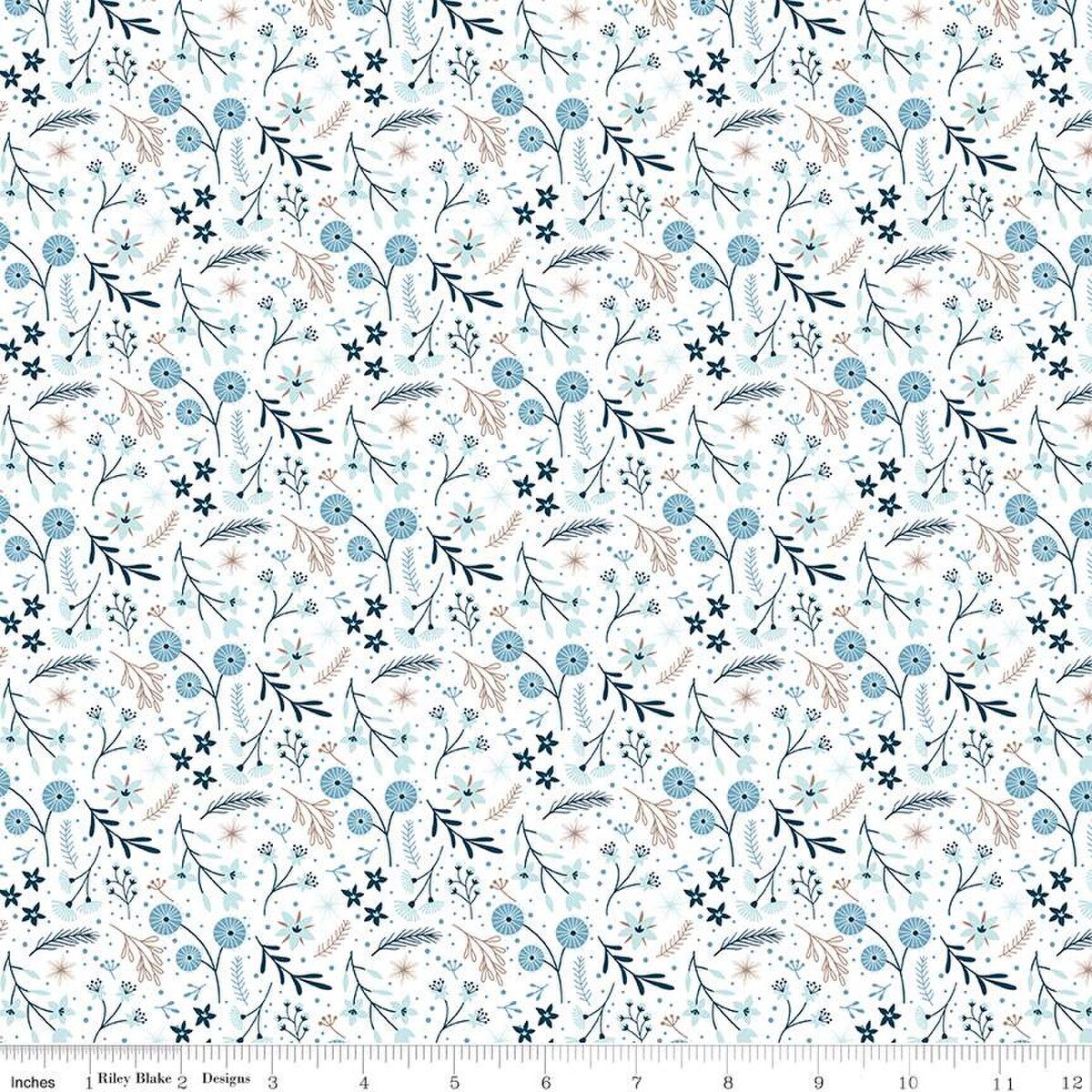 Winter Magic Floral White