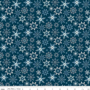 Winter Magic Snowflakes Navy