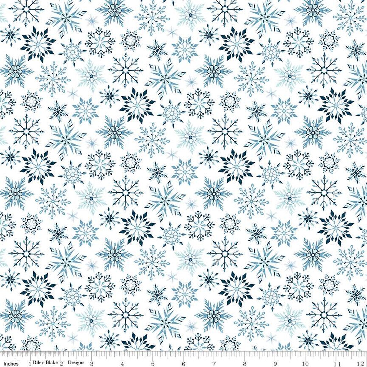 Winter Magic Snowflakes White