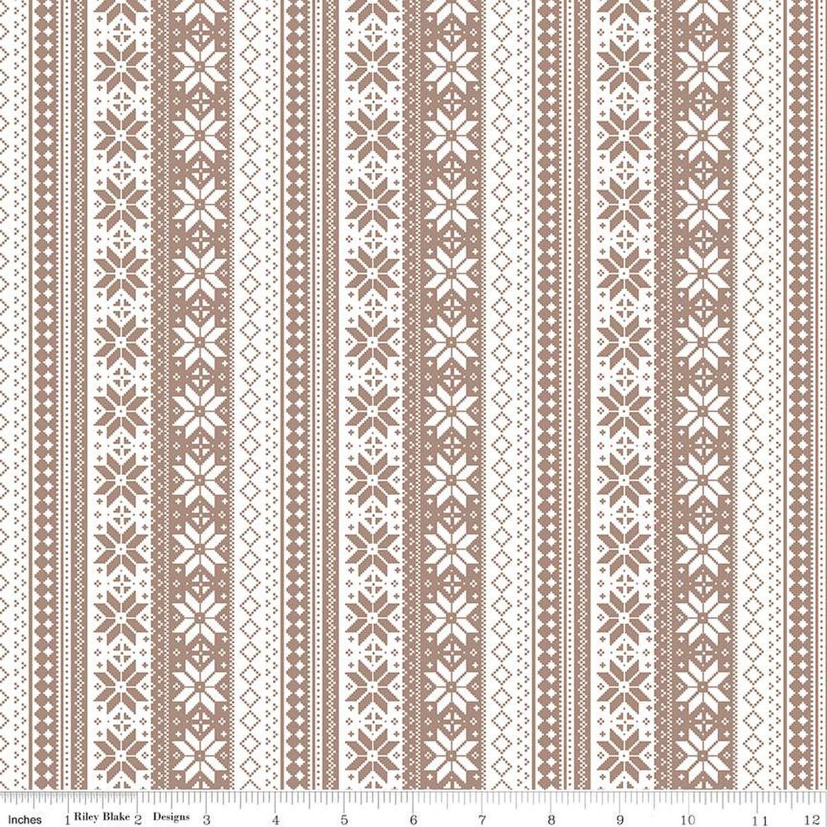 Winter Magic Sweater Stripe Tea Dye