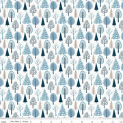 Winter Magic Trees White