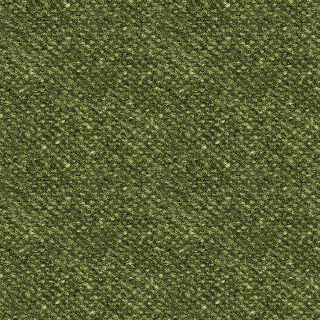 Woolies Flannel Nubby Tweed Green