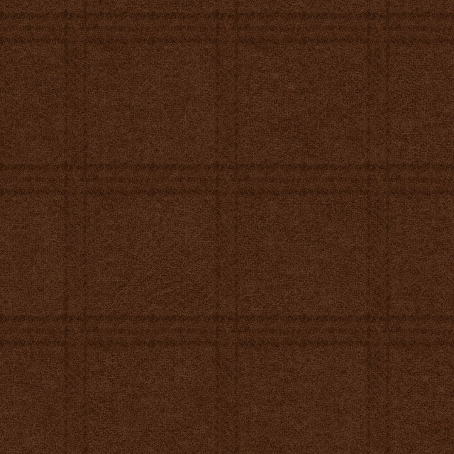 Woolies Flannel Tartan Grid Brown