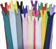 Zip16 Red 16" Zipper  Invisible Zipper Teeth (Size 3)