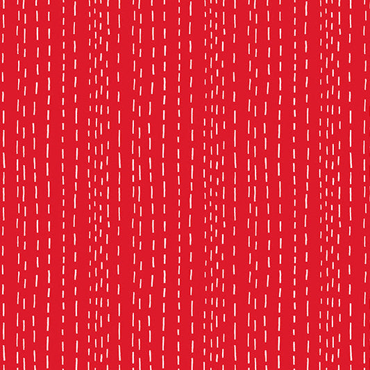 Sew Happy Hand Stitching Red