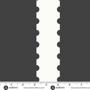 Stamp Stripe Charcoal